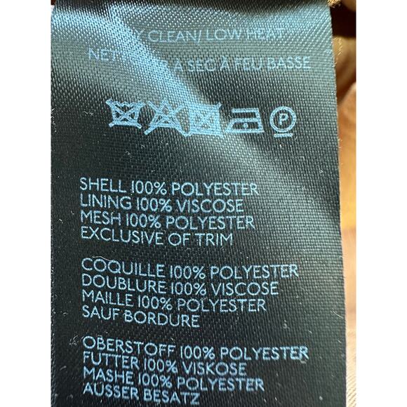 Anthropologie Maeve Striped Taffeta A-Line Mini Skirt Size 10 Academia Coquette - Picture 11 of 15